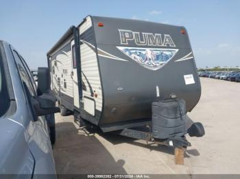  Salvage Forest River Puma 27rlss