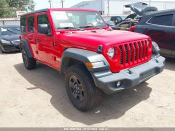  Salvage Jeep Wrangler