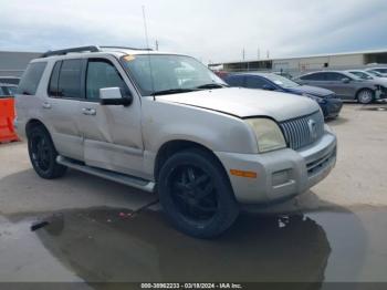  Salvage Mercury Mountaineer