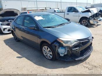  Salvage Toyota Corolla