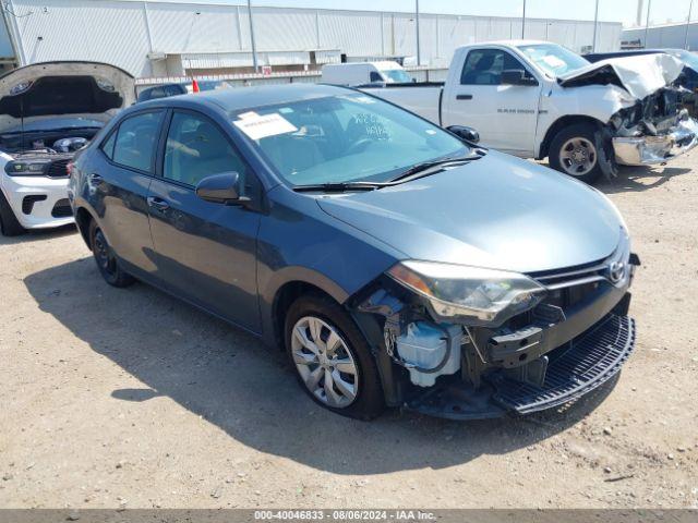  Salvage Toyota Corolla