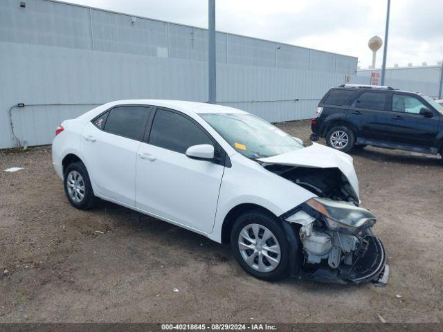  Salvage Toyota Corolla