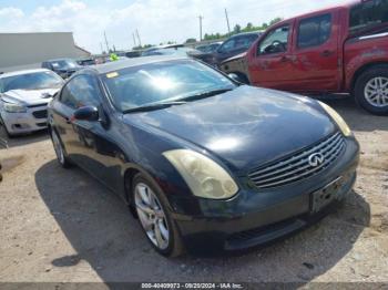  Salvage INFINITI G35