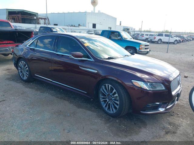  Salvage Lincoln Continental