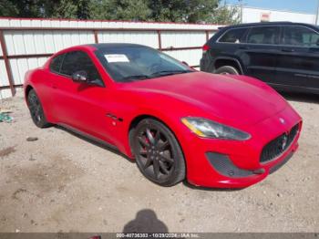  Salvage Maserati GranTurismo