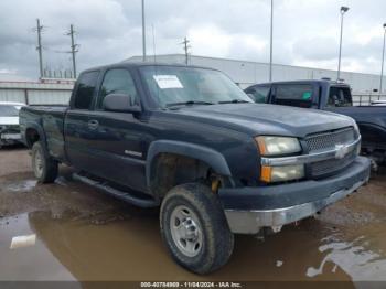  Salvage Chevrolet Silverado 2500