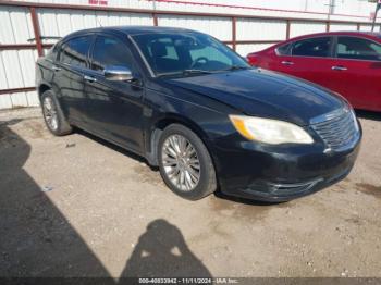  Salvage Chrysler 200