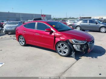  Salvage Hyundai ELANTRA