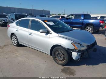  Salvage Nissan Sentra