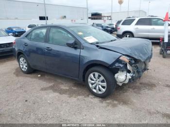  Salvage Toyota Corolla