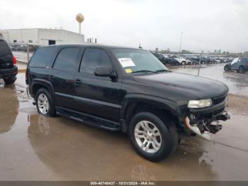  Salvage Chevrolet Tahoe