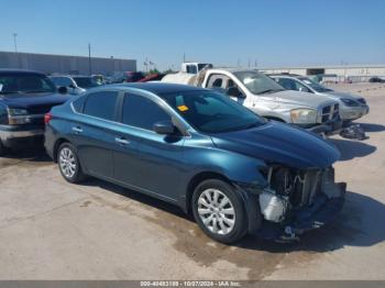  Salvage Nissan Sentra