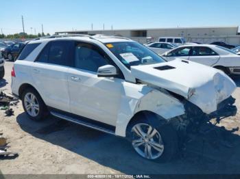  Salvage Mercedes-Benz M-Class