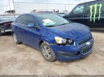  Salvage Chevrolet Sonic