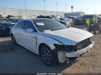  Salvage Lincoln Continental