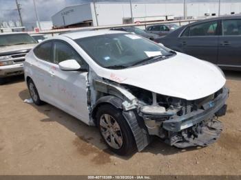  Salvage Hyundai ELANTRA