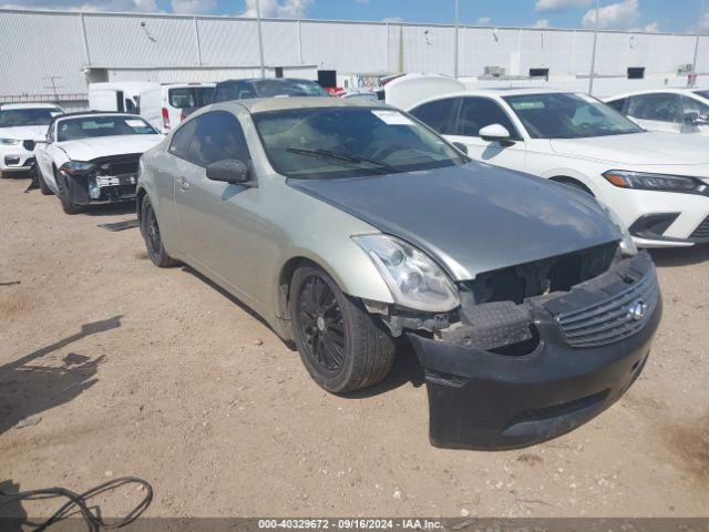  Salvage INFINITI G35