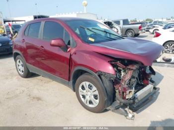  Salvage Chevrolet Trax