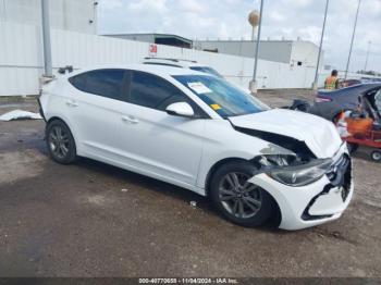  Salvage Hyundai ELANTRA