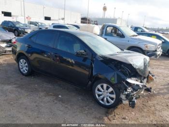  Salvage Toyota Corolla