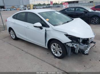  Salvage Chevrolet Cruze