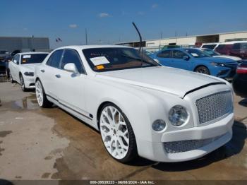  Salvage Bentley Mulsanne