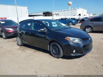  Salvage Toyota Corolla