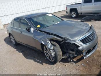  Salvage INFINITI G37