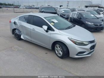  Salvage Chevrolet Cruze