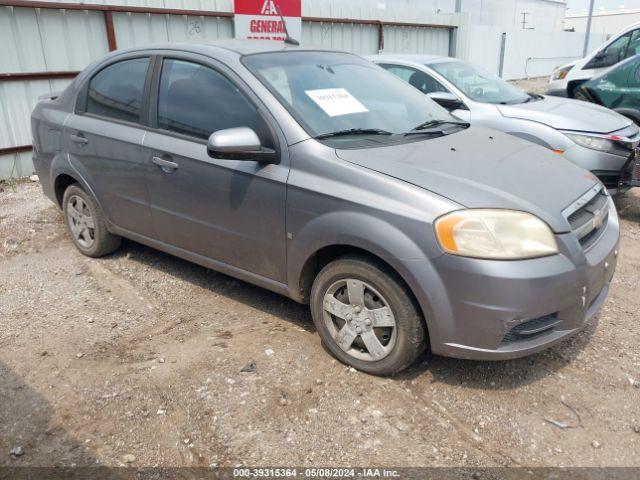  Salvage Chevrolet Aveo