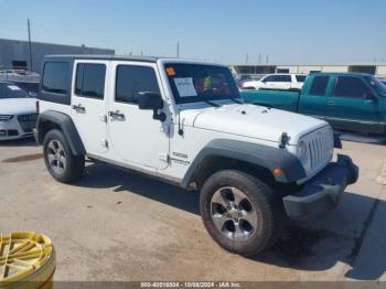  Salvage Jeep Wrangler