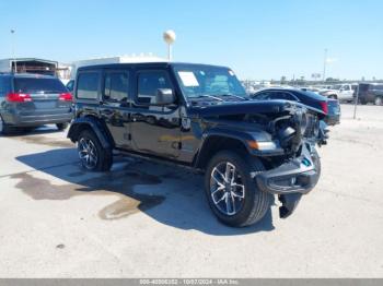  Salvage Jeep Wrangler