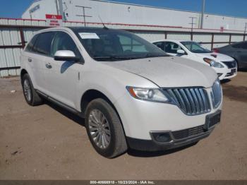  Salvage Lincoln MKX