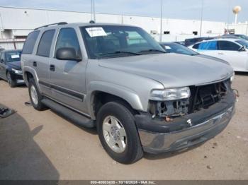  Salvage Chevrolet Tahoe