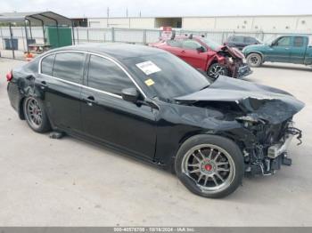  Salvage INFINITI G37