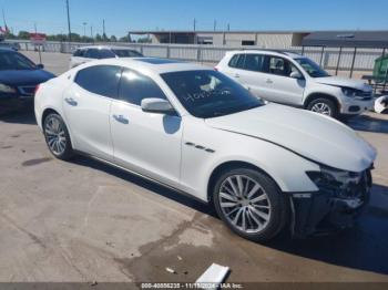  Salvage Maserati Ghibli