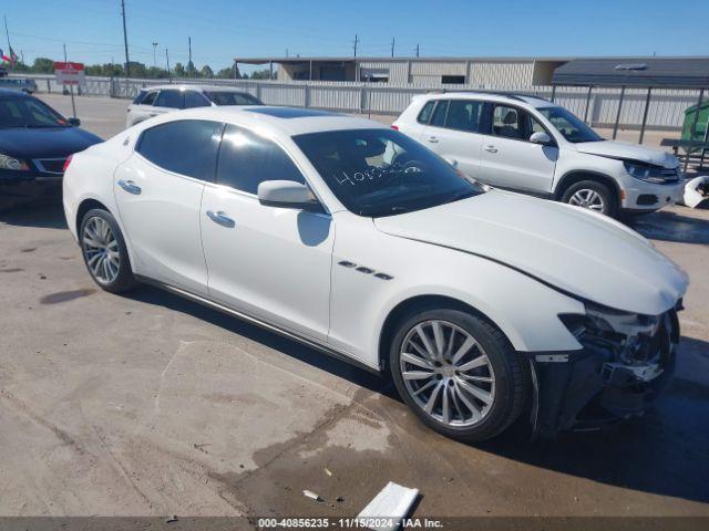  Salvage Maserati Ghibli