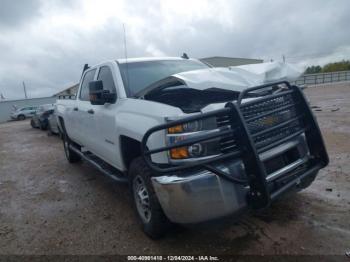  Salvage Chevrolet Silverado 2500