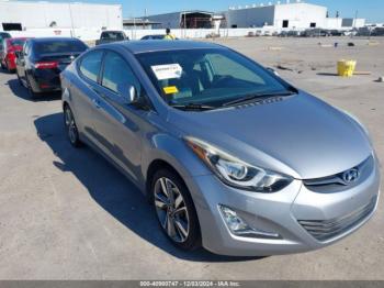  Salvage Hyundai ELANTRA