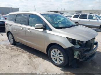  Salvage Kia Sedona