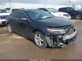  Salvage Chevrolet Malibu