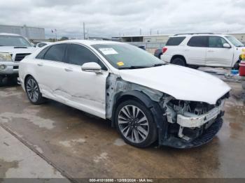  Salvage Lincoln MKZ