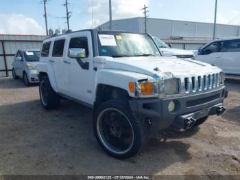  Salvage HUMMER H3 Suv