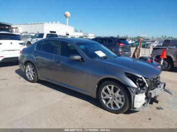  Salvage INFINITI G37