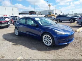  Salvage Tesla Model 3