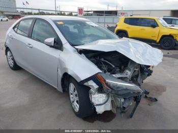  Salvage Toyota Corolla