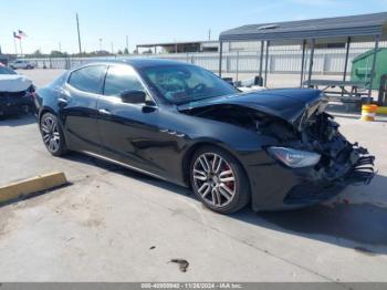  Salvage Maserati Ghibli