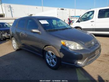  Salvage Toyota Matrix