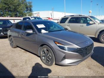  Salvage Hyundai ELANTRA