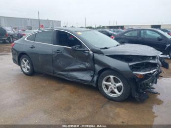  Salvage Chevrolet Malibu